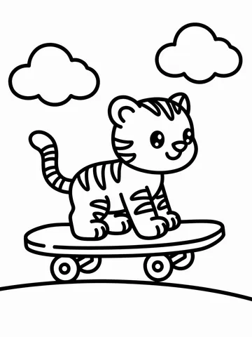 Animals — coloring page 4