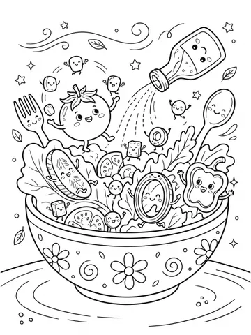 Food — coloring page 5