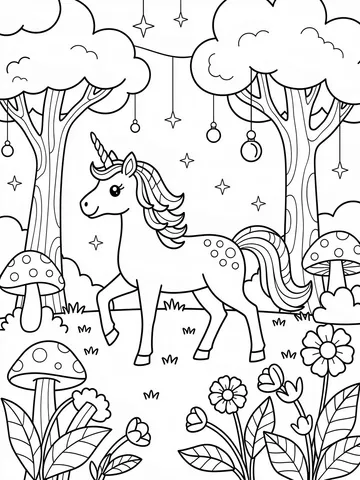 Mystical and Magical — coloring page 2