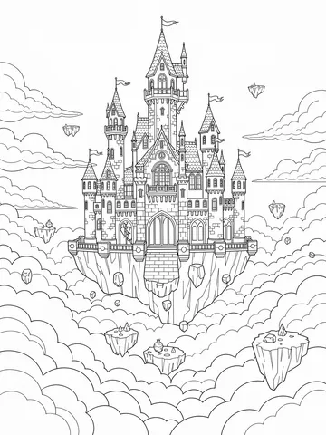 Mystical and Magical — coloring page 3