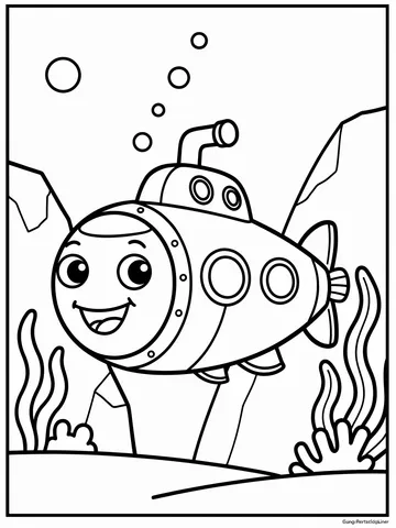Under the Sea — coloring page 4