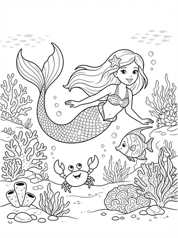 Under the Sea — coloring page 2