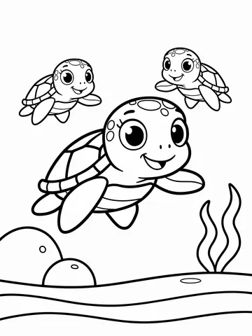 Under the Sea — coloring page 7