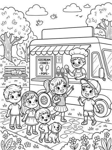 Vehicles — coloring page 8