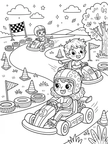Vehicles — coloring page 5